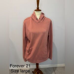 Forever 21 Men's Mauve Hoodie